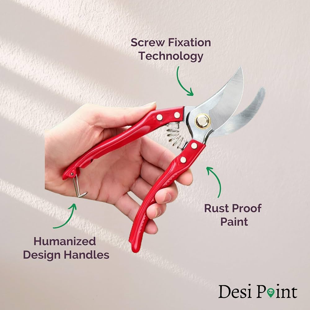 Precision Bypass Pruning Shears