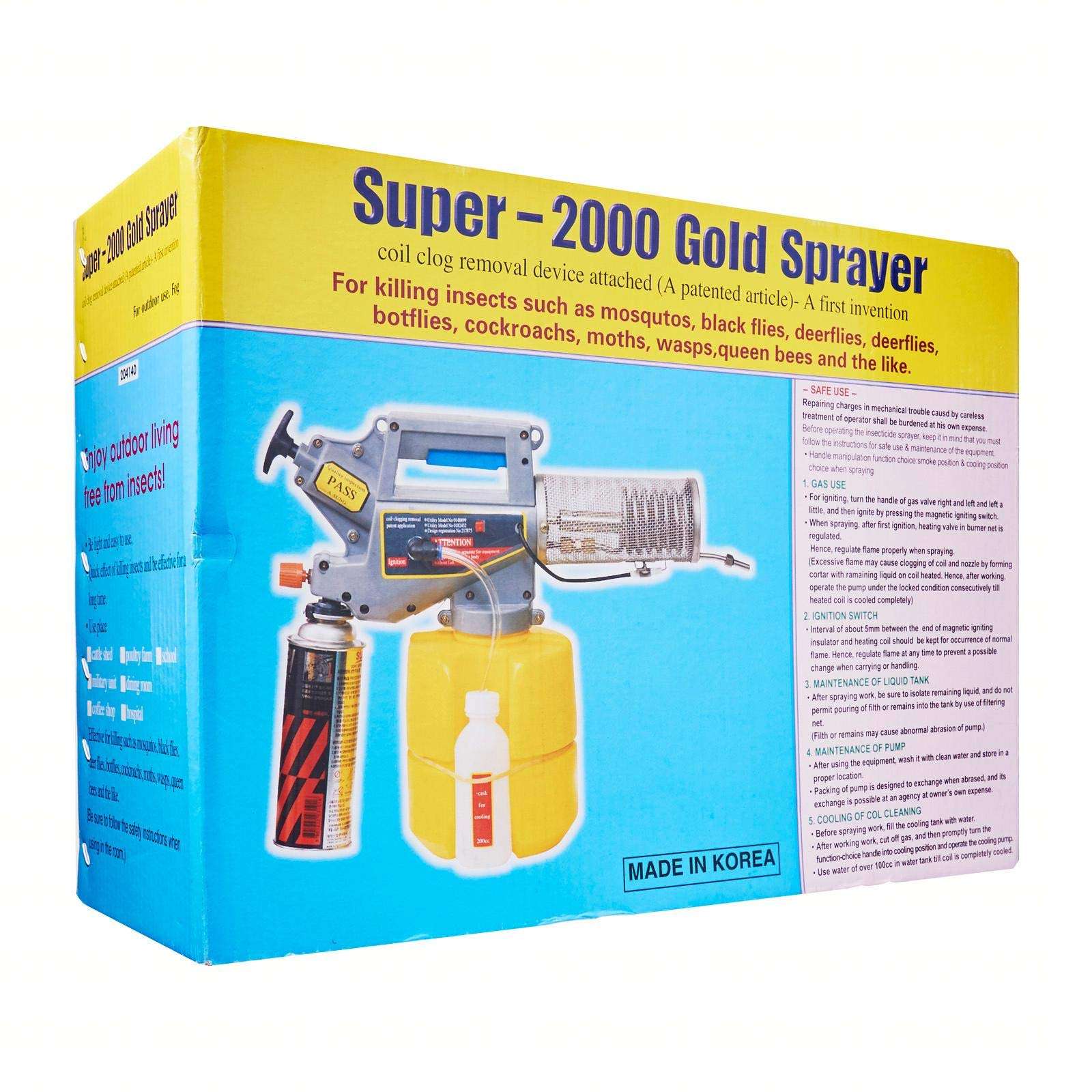 Super-2000 Gold Sprayer