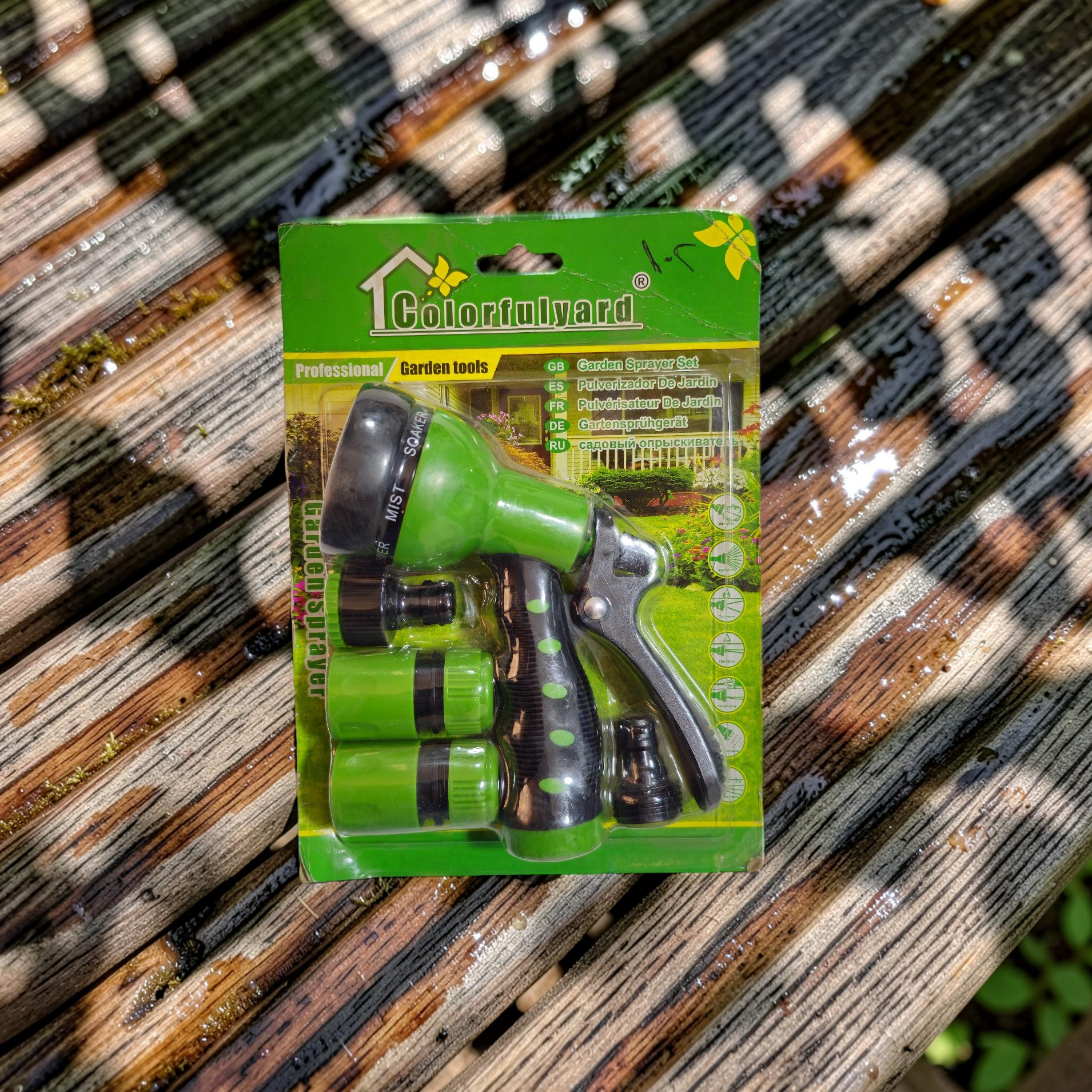 Garden Hose Nozzle Spray Gun